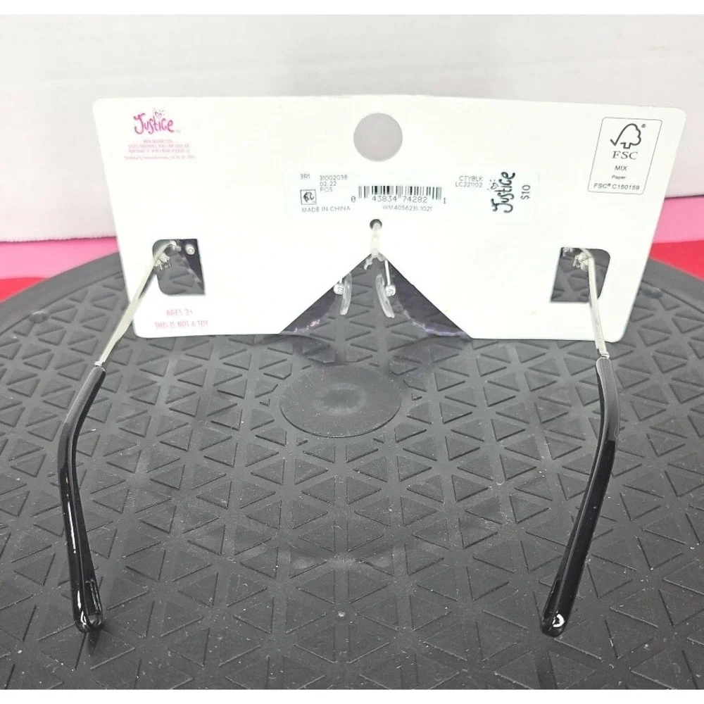 Justice Sunglasses Girls Mirrored 100%‎ UV Protection NEW